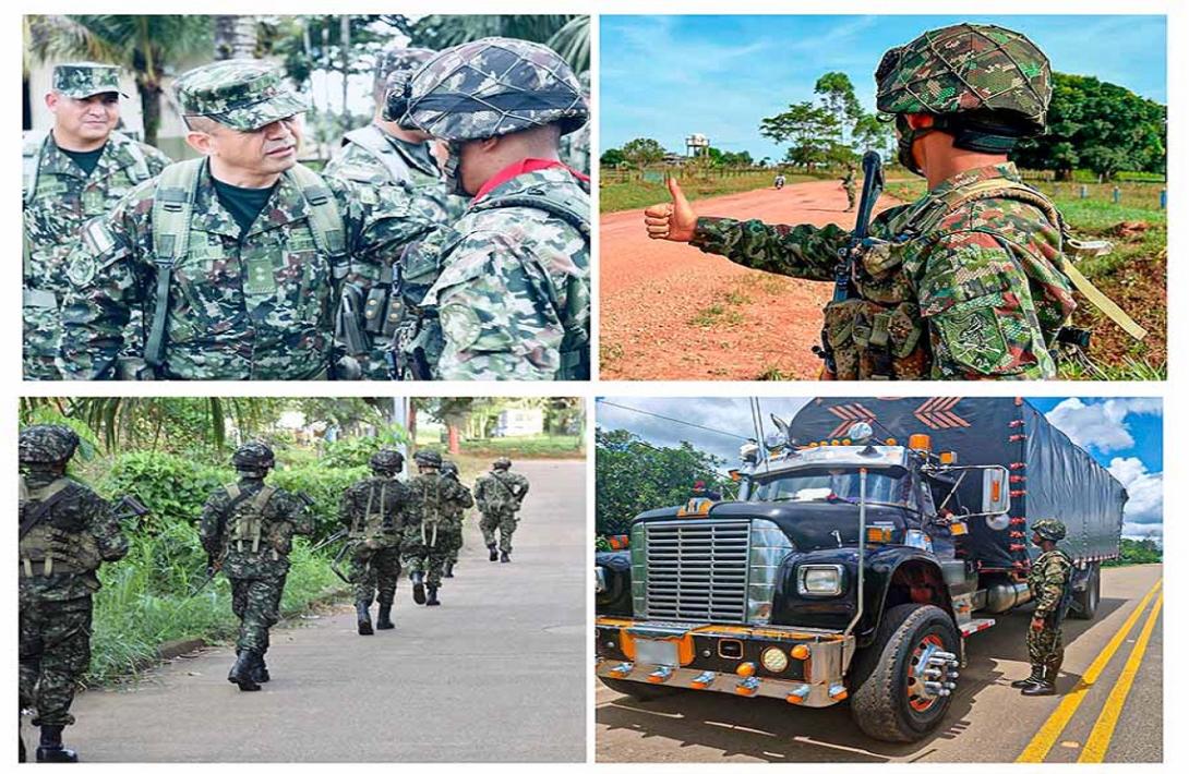 Ejército Nacional despliega dispositivo de seguridad