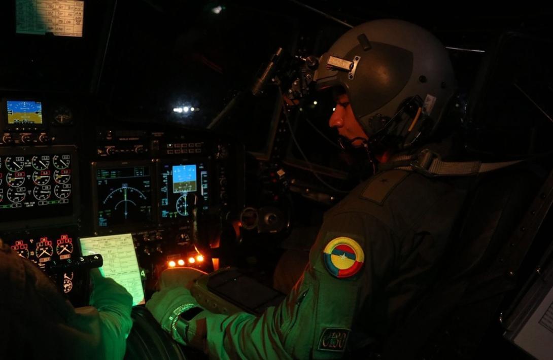 Capacidades estratégicas de la Fuerza Aeroespacial desplegadas en el país durante elecciones presidenciales