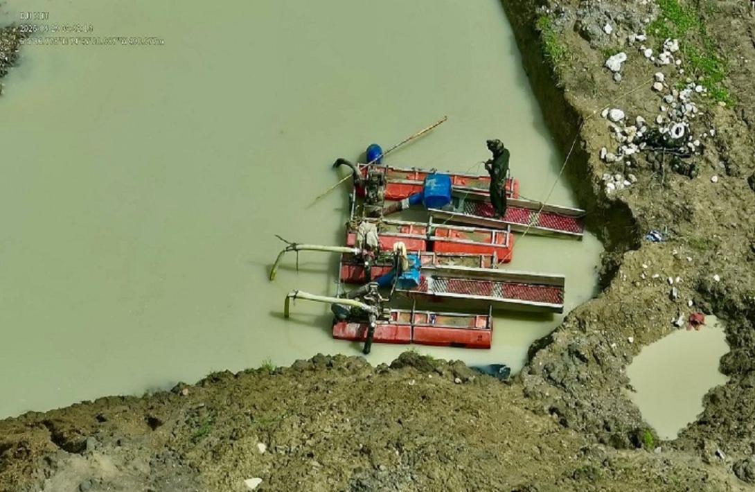 Más de $1.000 millones en pérdidas deja operación contra la minería ilegal en Antioquia