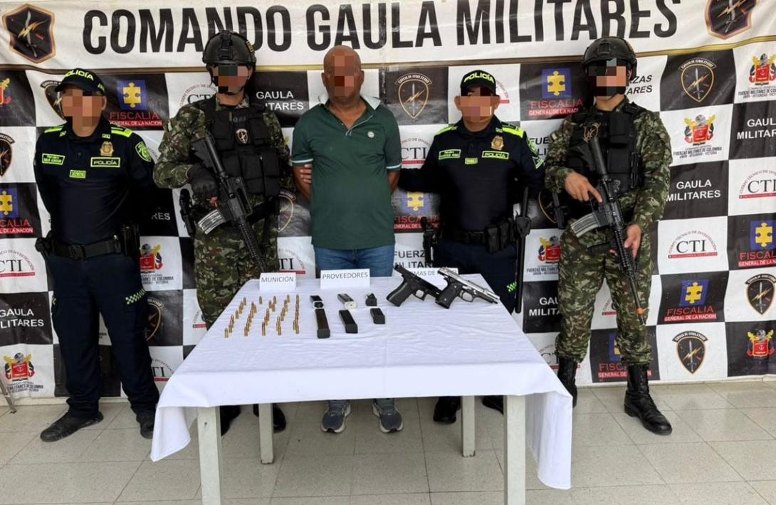 Cayó alias Kike, presunto extorsionista del ELN