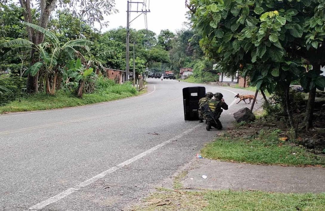 Ejército Nacional frustró acción terrorista del grupo armado residual Estructura 36 en Valdivia, Antioquia