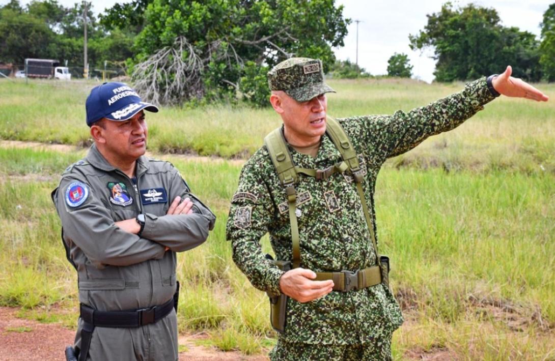 La relevancia estratégica del poder aéreo fue expuesta en la Orinoquia colombiana