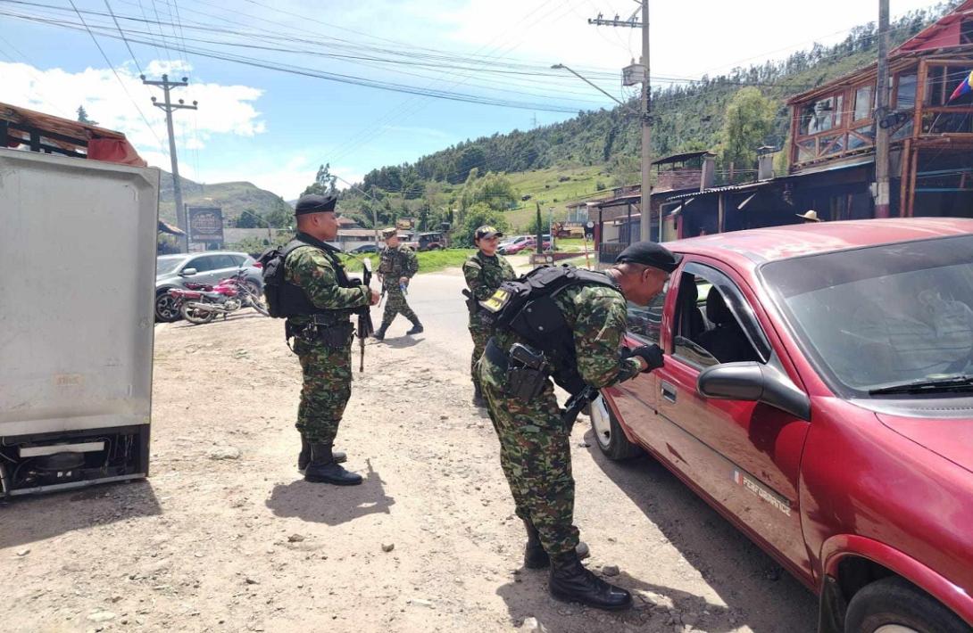 Primera Brigada mantiene presencia en las principales vías del departamento de Boyacá