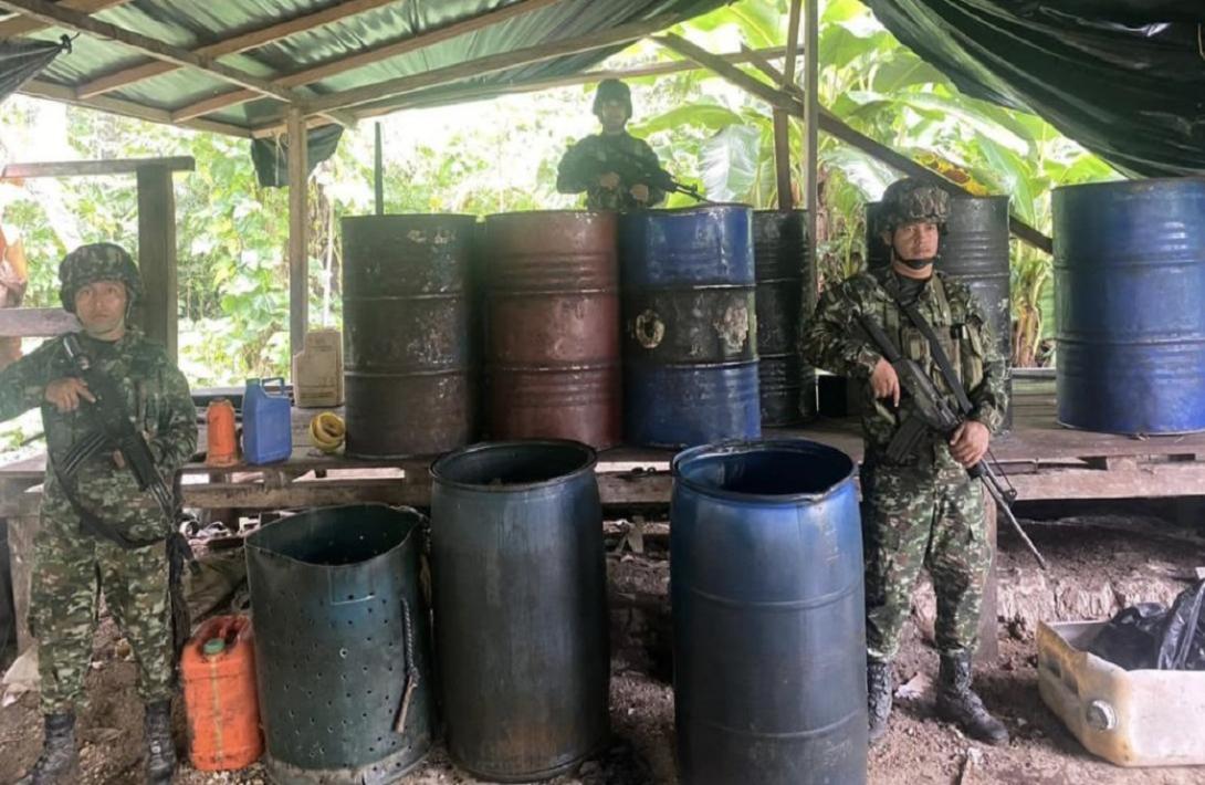 Ejército Nacional desmantela 23 laboratorios ilícitos en Nariño en menos de seis días