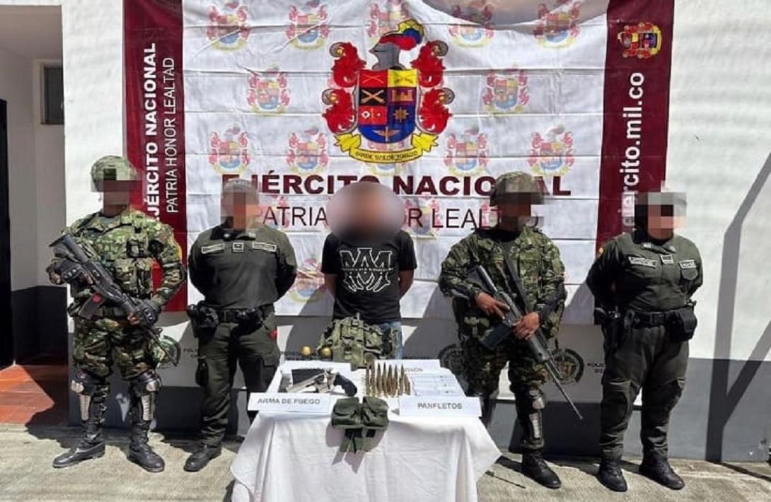 Ejército Nacional captura a alias 'Popeye' o 'Jhon Jairo', presunto segundo cabecilla del GAO residual, Comisión 'Joaquín González' en Rovira