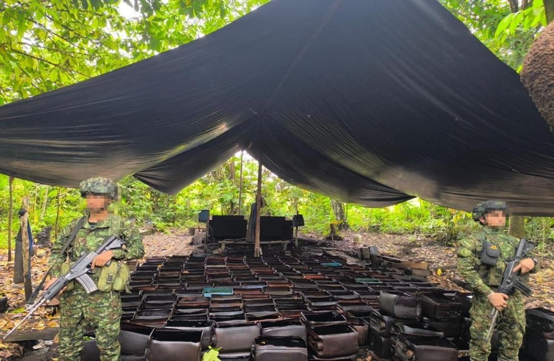 Destruido laboratorio con insumos para el narcotráfico en Puerto Leguízamo, Putumayo