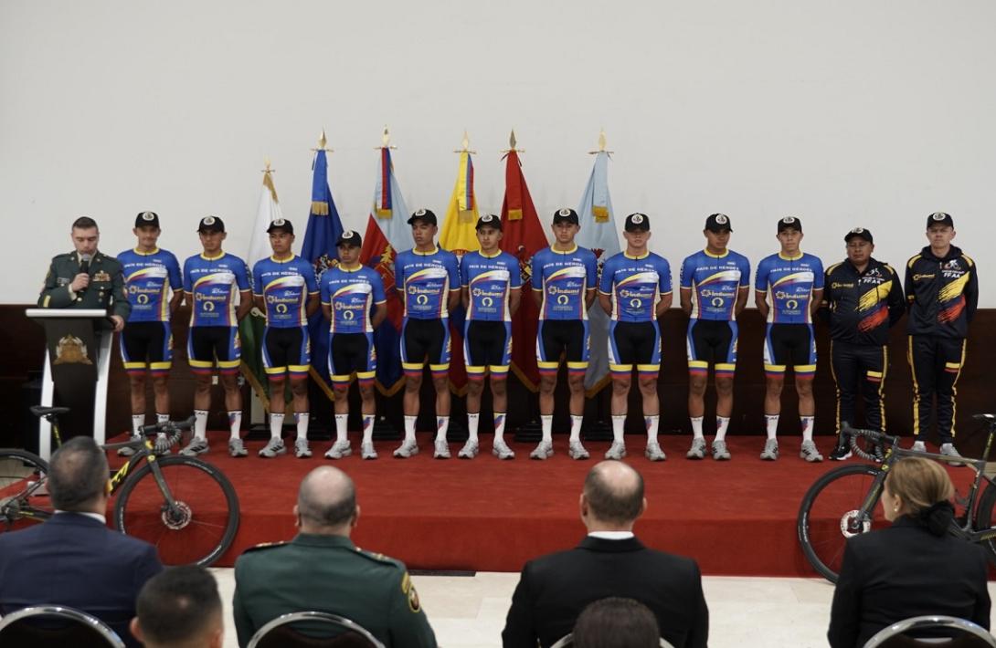 La Federación Colombiana Deportiva Militar de Colombia Pedalea con Fuerza en este 2026