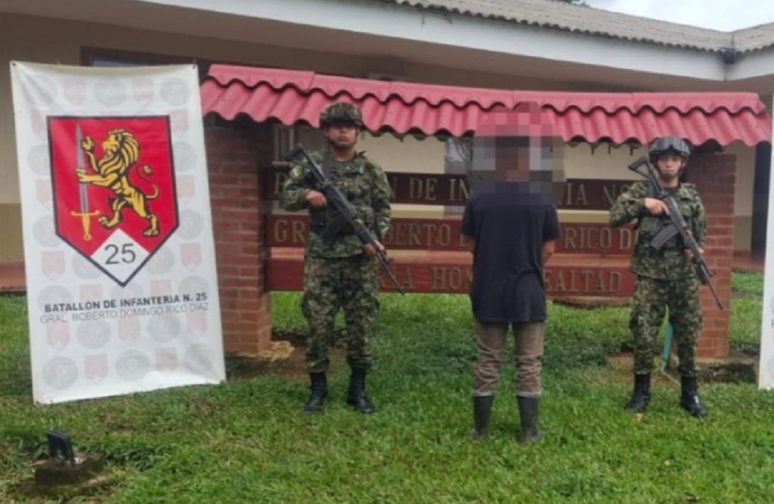 Sometido a la justicia integrante del grupo residual Segunda Marquetalia en Sibundoy, Putumayo