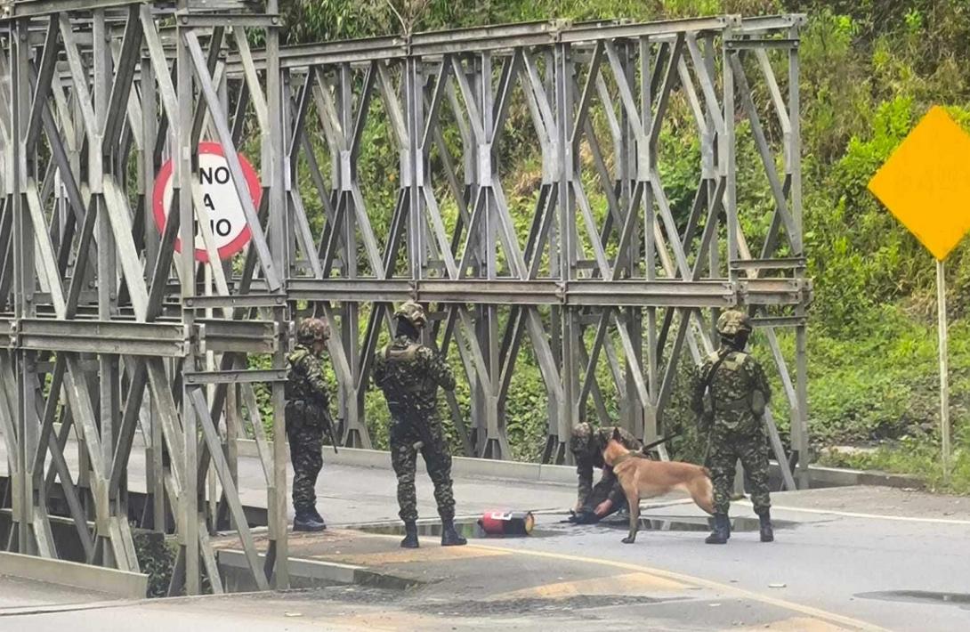 Ejército Nacional contrarresta acción terrorista del GAO ELN en el corredor vial Cusiana, Boyacá